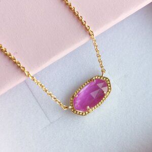 Kendra Scott Gold Azalea Illusion Elisa Pendant Necklace NEW